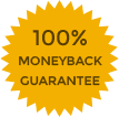 100% Money Back Guarantee