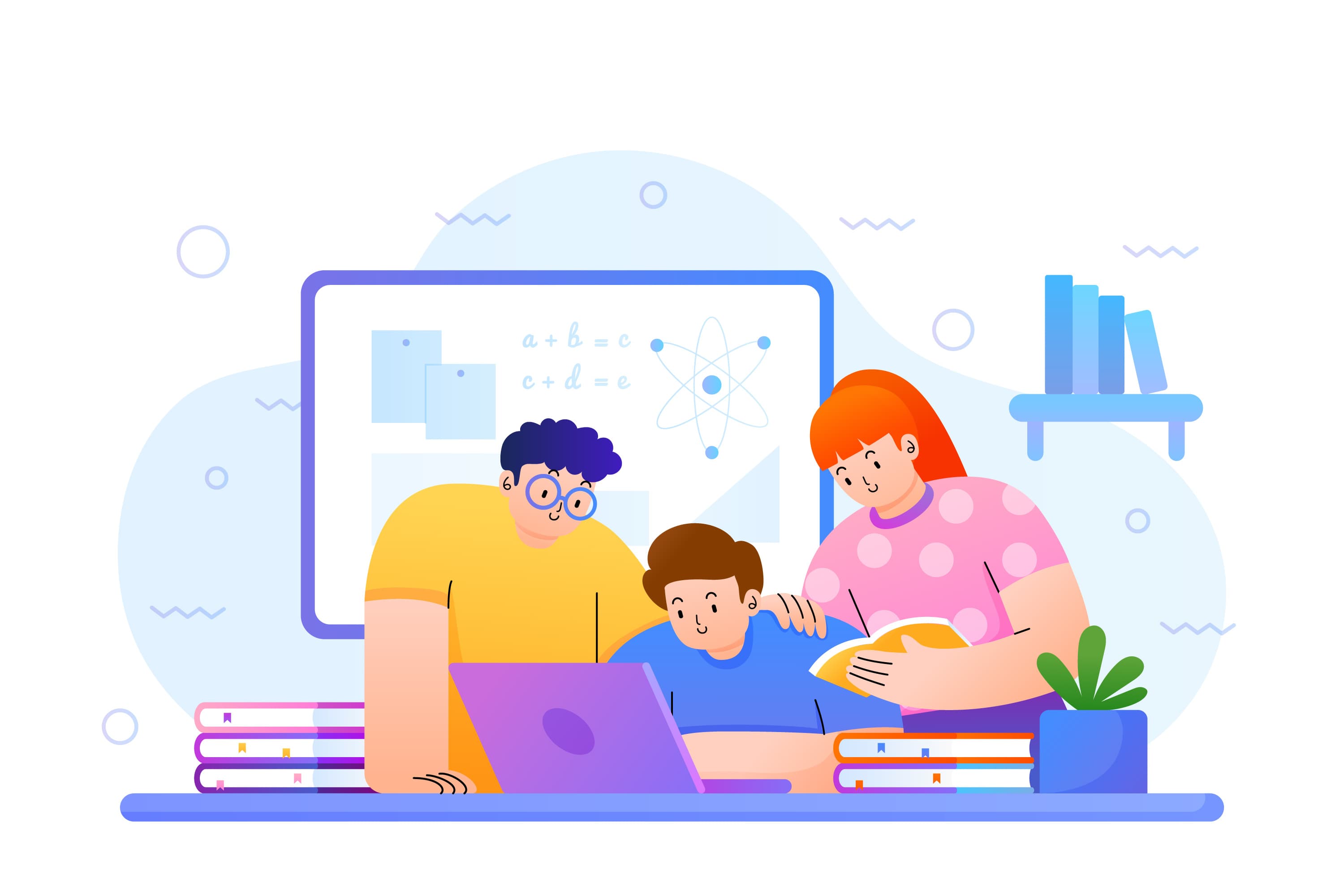 Science learning session