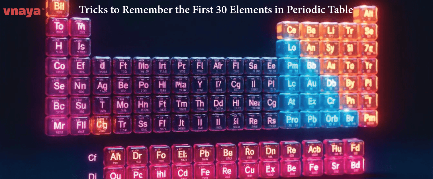 Tricks to Remember the First 30 Elements in Periodic Table