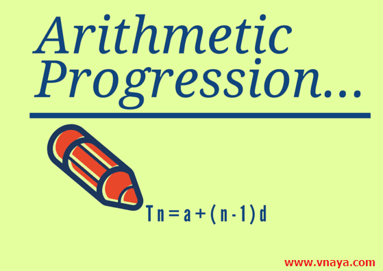 arithmetic progression